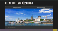 Desktop Screenshot of kleine-hotels-in-duesseldorf.de